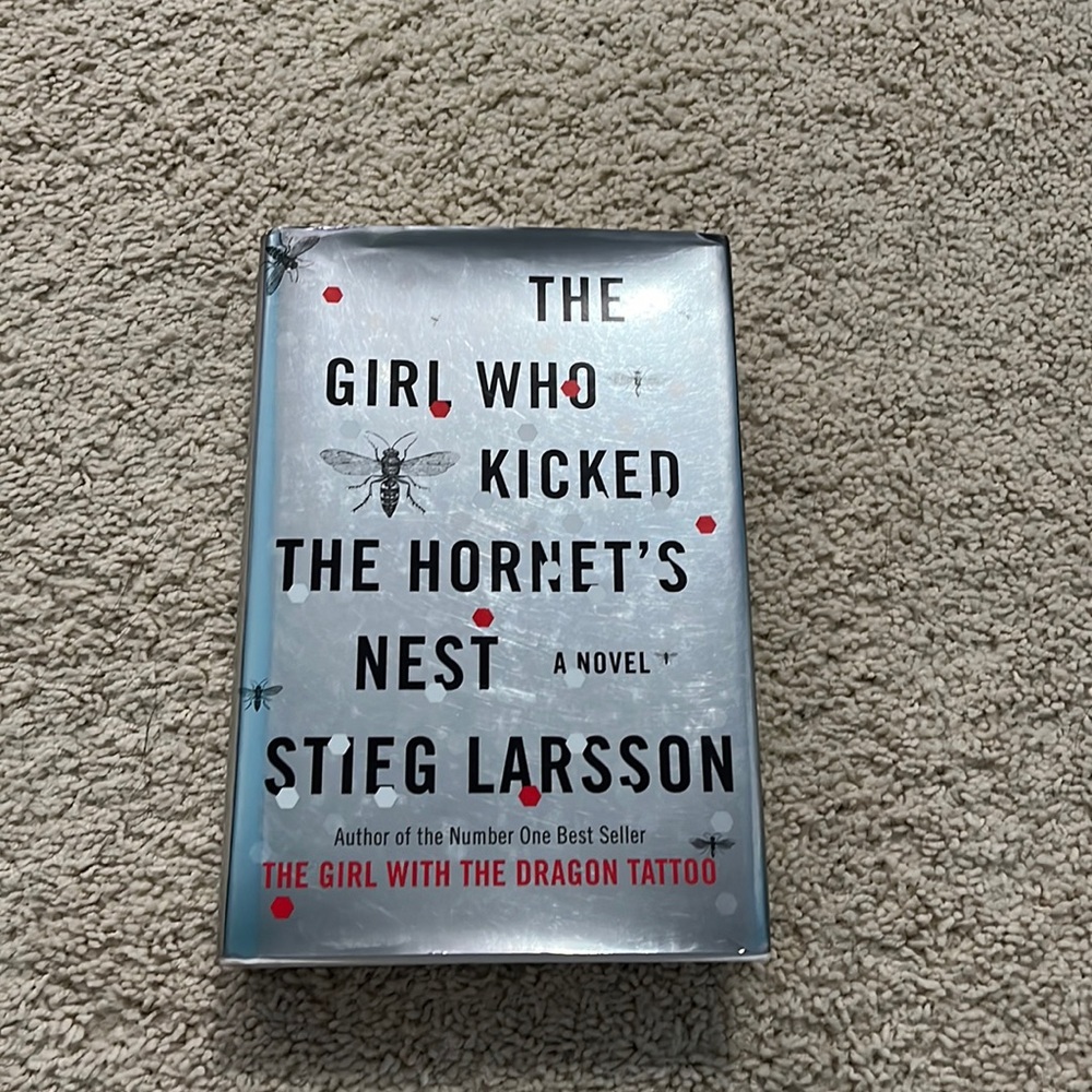 📚 $15/2 Book Sale 📚 The Girl Who Kicked the Hornet’s Nest by Stieg Larsson